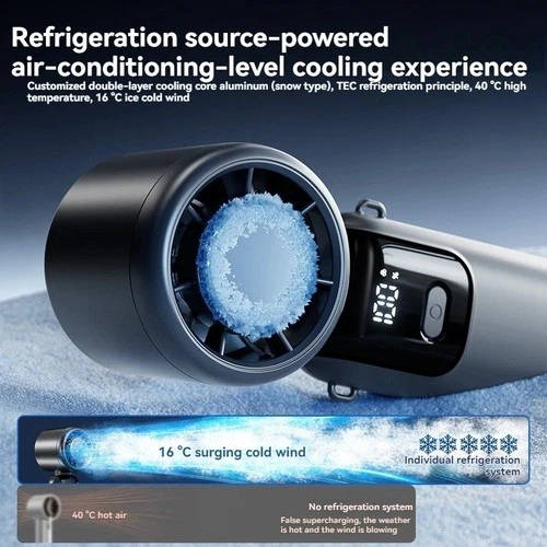 Turbo Foldable Fan Rechargeable