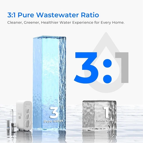 Waterdrop G3P800 Reverse Osmosis System,Tankless, With UV-Certified Refurbished