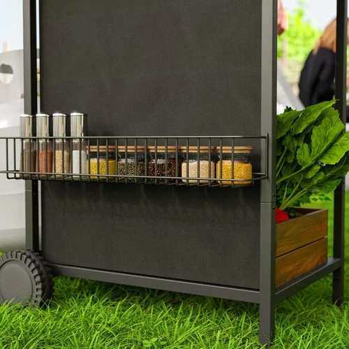 Outsunny 4 Burner Gas Barbecue Grill ,BBQ Grill with Lid