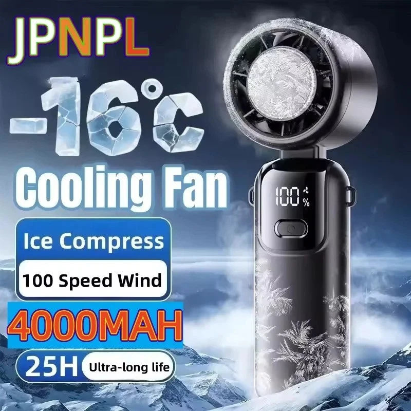 Turbo Foldable Fan Rechargeable